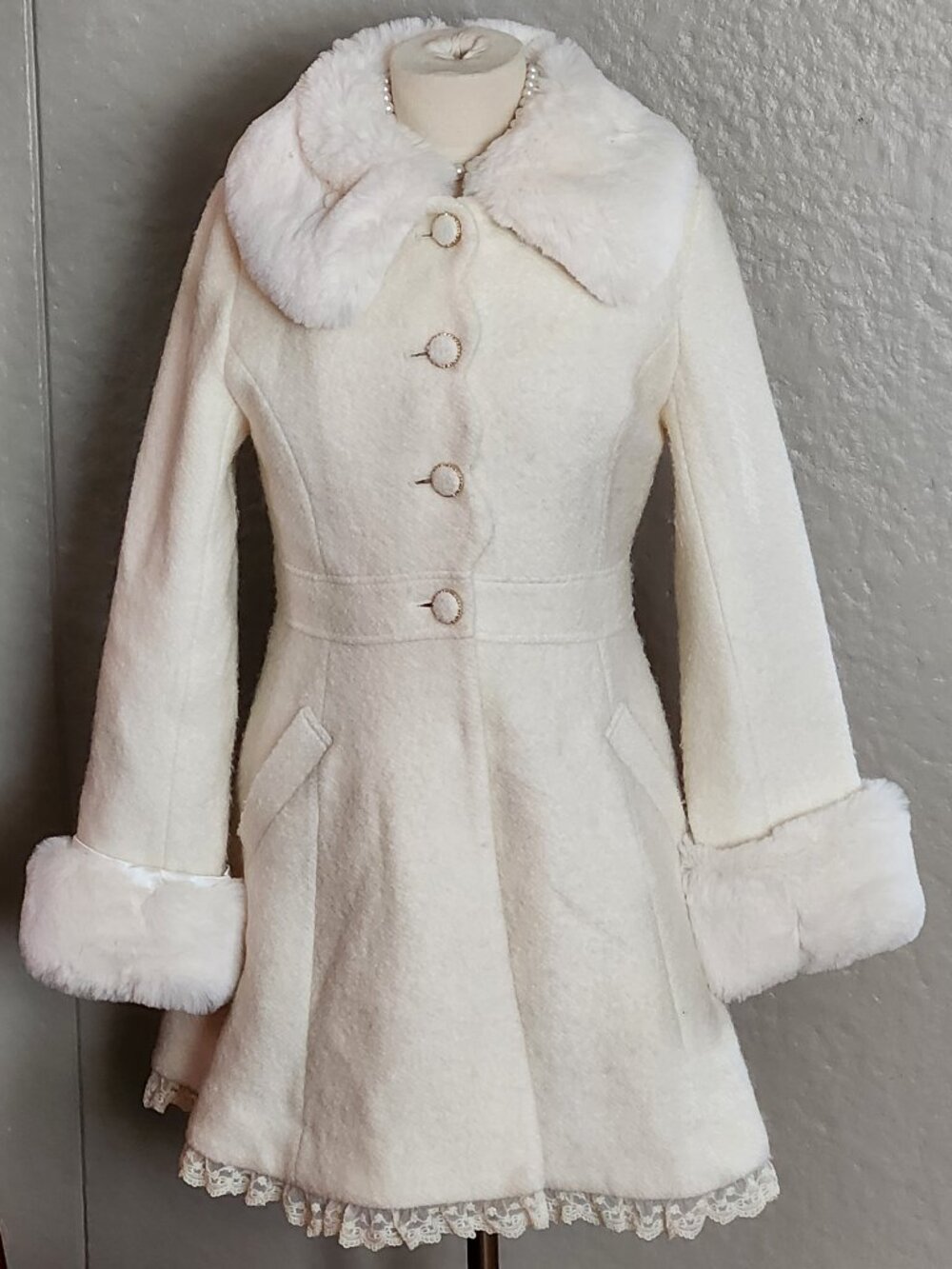 Liz Lisa dreamy coquette princess coat jacket bow RARE small